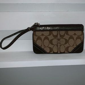 Coach wristlet